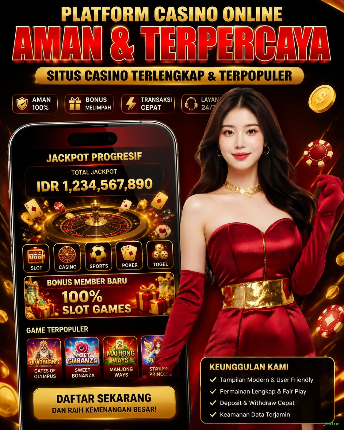 jtblue Bonus Menarik